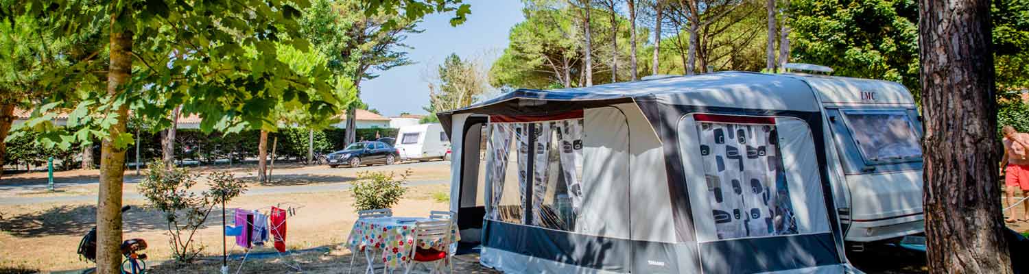 Camping pitches île de Ré