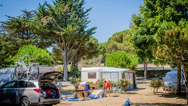 camping Ile de Ré cheap pitch