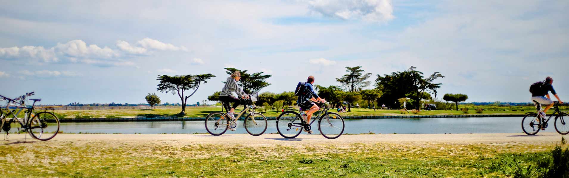 Fahrradverleih auf der île de ré