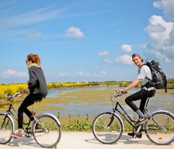 camping au centre des pistes cyclables de l'ile de ré