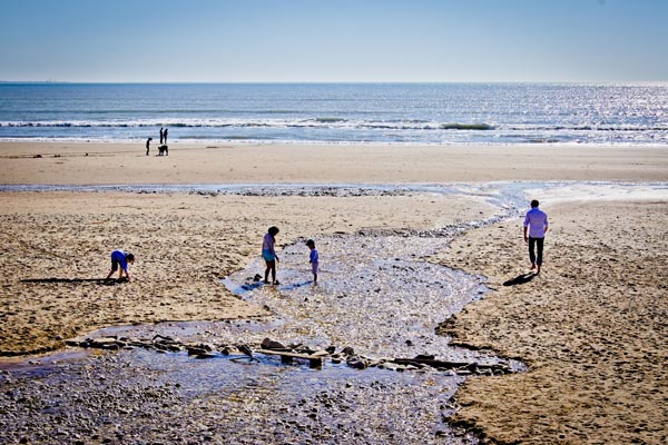 accès plage camping ile-de-re