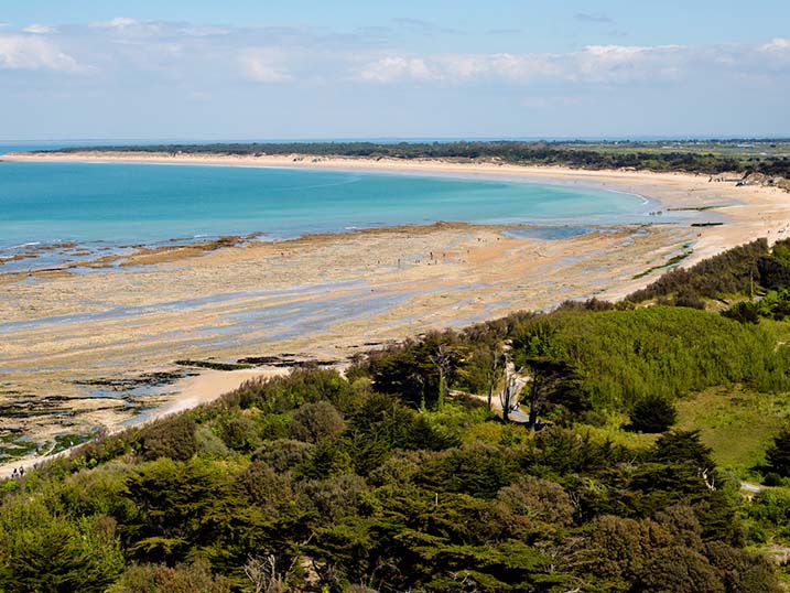 plage porte en Ré camping