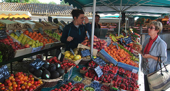 Marché de La Flotte en Ré