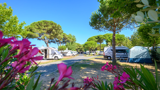 camping emplacement avec électricité