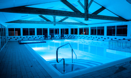 Nocturne piscine île de Ré